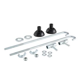 Portapacchi anteriore CUPPINI cromato 38x20cm per Lambretta 125 LI
