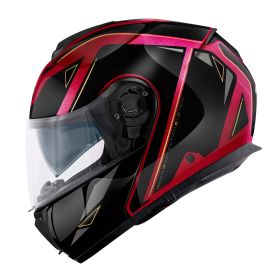GIVI X26 Square Modularer Helm Bordeauxrot schwarz