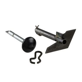 PASCOLI schwarzes komplettes Luftstarterhebel-Kit für Vespa 125 VNB