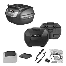 Kit complet SHAD SH40 Cargo et SH38X carbon pour CFMOTO 450 MT