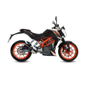 MIVV GP Vollschwarzes Auspuff für KTM 390 Duke