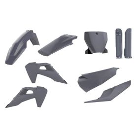 POLISPORT 9 Fairing Kit Gray for Husqvarna
