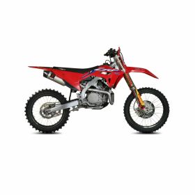 MIVV Oval Slip-On Auspuff aus Edelstahl für HONDA CRF 450 R