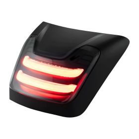 SIP KOSO Feu arrière LED Verre noir pour Vespa GTS/GTV
