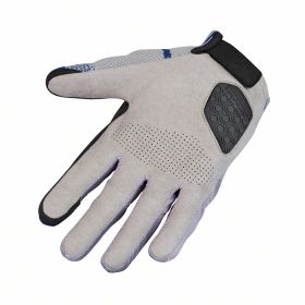 Gants été TUCANO URBANO SUPERMANO bleu foncé / gris paume en daim