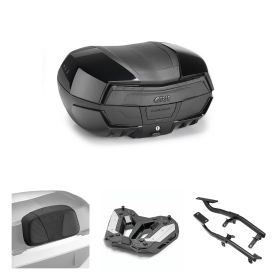 GIVI MAXIA 5 Schwarz Rauch 58L Topcase-Kit für BMW