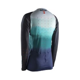 LEATT Moto 4.5 Lite Damen Motocross Trikot Marine Blau Elastisches Netz