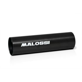 MALOSSI schwarz eloxierter Aluminium-Schalldämpfer mit einem Außendurchmesser von 60