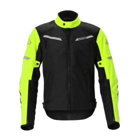 ACERBIS Dual Road wasserdichte Jacke Polyester zertifiziert x-street Damen schwarz/gelb