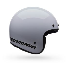 Casco Jet Cafe Racer Bell Magnum Bianco Lucido