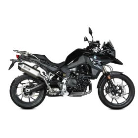 Silencieux Slip-On en Acier Inoxydable MIVV Approuvé SPEED EDGE pour BMW F 800 GS
