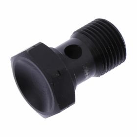 Single M12x1 Black Stainless Steel Banjo Bolt STAHLFLEX