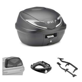 GIVI B360 TECH Black Smoke Top Case Kit 39L for YAMAHA TRACER 7 GT