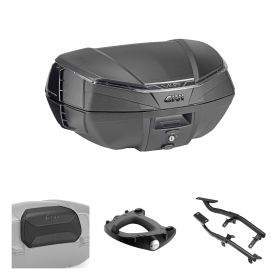 GIVI V49 AIR Topcase-Kit schwarz rauchig für KAWASAKI Versys 1000 / SE