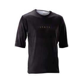 LEATT Gravity 4.0 T-shirt technique VTT noire respirante IceYarn UPF50