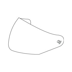 Visor for TUCANO URBANO HYPERLINK helmets transparent