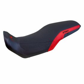 Seat cover Malmo Ultragrip Comfort 3RD with logo for HONDA transalp 750