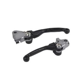 POLISPORT brake/clutch lever kit black 8487200062 for Kawasaki KX