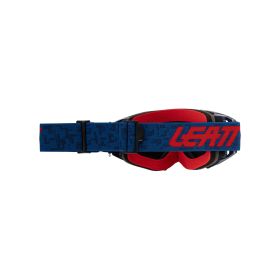 LEATT Vizion 3.5 Iriz Motocross Brille Blau Rot Rote Linse 45%