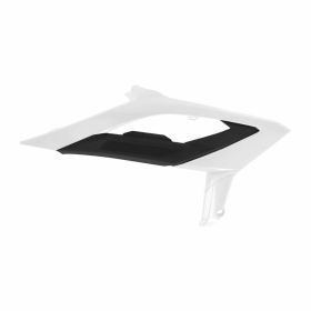 Coppia fianchetti radiatore POLISPORT bianco/nero per Beta RR