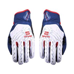 Guanti Moto FIVE TFX5 Estivi Grigio Blu Rosso