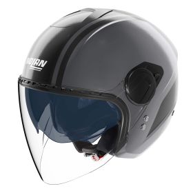 Casque jet urbain NOLAN N20-2 Visor Dolce Vita 351 gris noir