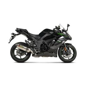 Marmitta Slip-On AKRAPOVIC in titanio per Kawasaki Ninja 1100SX
