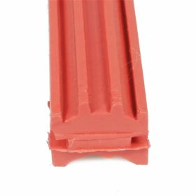 Stirsce listello pedana REPRO TEILE in gomma 3790x14mm rosso
