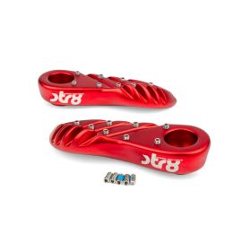 Repose-pieds Str8 rouge pour Yamaha Bw's de 2004
