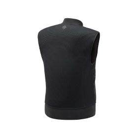TUCANO URBANO FLOWMOTION Weste vielen Taschen schwarz mit Rückenprotektor