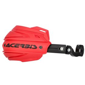 Garde-mains fermés ACERBIS rouge/noir ADV F pour HONDA AFRICA TWIN L 1100