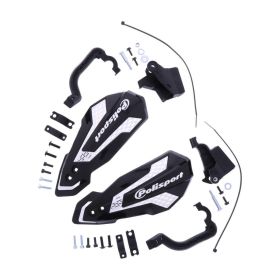 POLISPORT Mx Flow Black Handguards