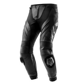 Pantaloni moto uomo in pelle REBELHORN INFERNO neri