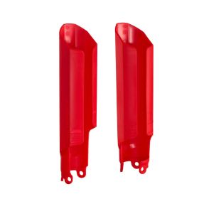 Coppia copristeli forcella POLISPORT rosso per Honda CRF