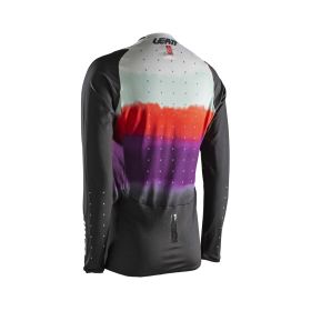 LEATT Moto 4.5 Lite Damen Motocross Trikot Sunburn Schwarz Elastisches Netz