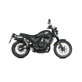 MIVV Hr-1 Silencieux Noir Slip-on avec Embout en Carbone pour HONDA Cl 500