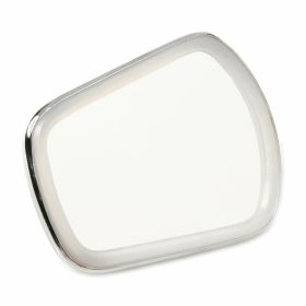 Cadre de miroir CUPPINI D.100 montage de guidon trapézoïdal en chrome D.8mm