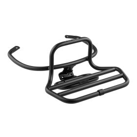 F.A Italie Porte-bagages arrière noir mat pour top case PIAGGIO FMS