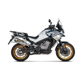 Marmitta Slip-On AKRAPOVIC in titanio per CFMOTO 800MT