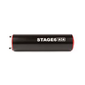 Silencieux Stage6 50/80cc Monture Gauche Rouge