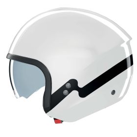 Casco jet urbano NOLAN N20-2 Zefiro 341 bianco nero