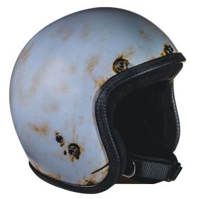 Casque Jet Cafe Race 70's Pastello Dirty Gris