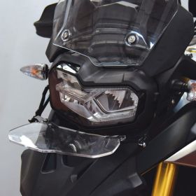 Protezione faro ISOTTA nero per BMW f 850 gs