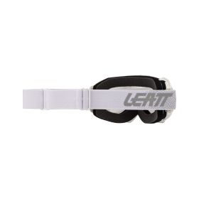 Masque cross LEATT Velocity 4.5 Iriz blanc gris lentille argent 50%