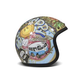 Jet Helmet Cafe Racer DMD RETRO Woodstock