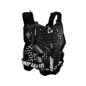 Plastron moto LEATT 1.5 noir blanc certification CE