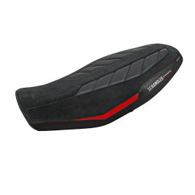Sitzbezug Rimini Comfort 2RD mit logo für DUCATI scrambler 800