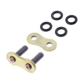 RK GB520XSO2 Gold/Black Kette Niet Leer CLF