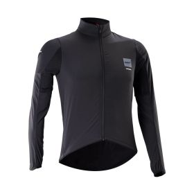 LEATT Windblock 2.0 MTB Windbreaker-Jacke schwarz Ripstop-Nylon atmungsaktiv DWR