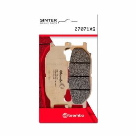 Plaquettes de frein arrière frittées BREMBO XS 07073XS paire